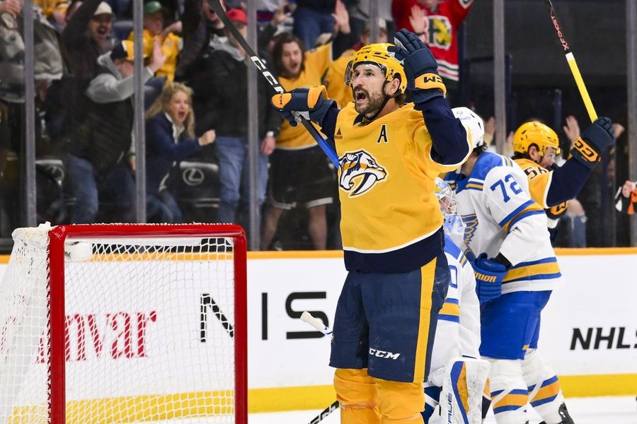 NHL: St. Louis Blues at Nashville Predators