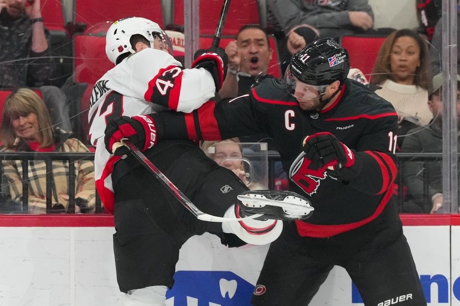 NHL: Ottawa Senators at Carolina Hurricanes