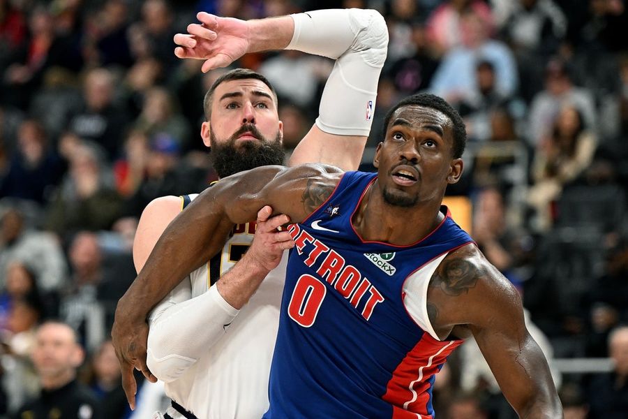 NBA: Denver Nuggets at Detroit Pistons