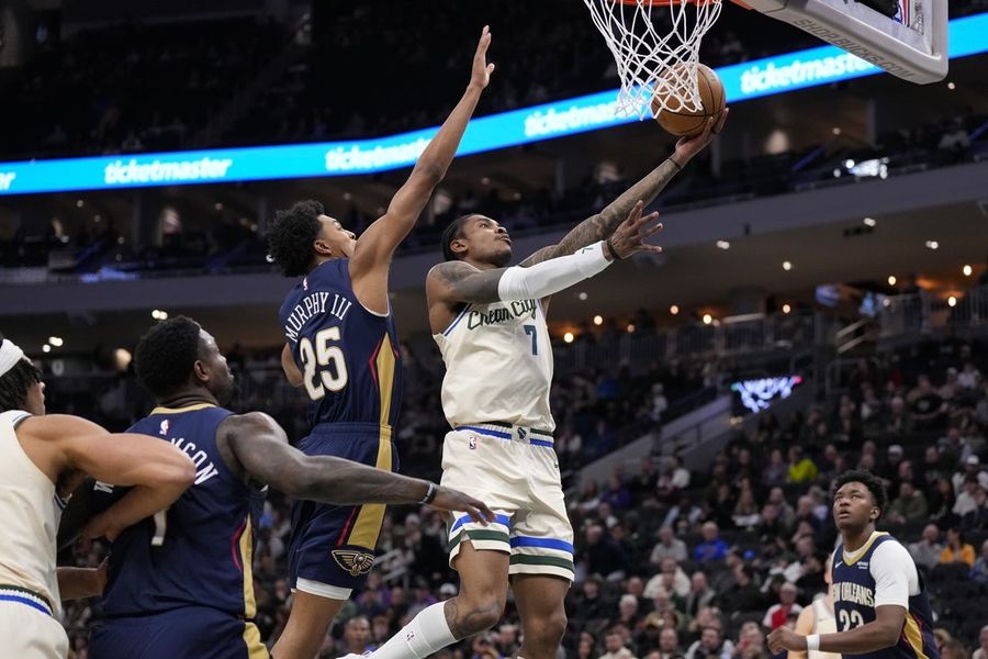 NBA: New Orleans Pelicans at Milwaukee Bucks