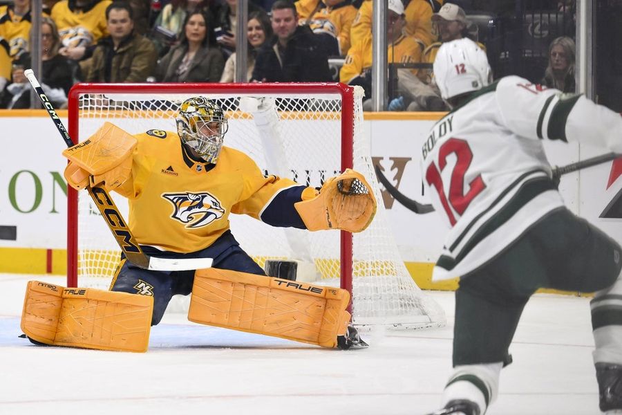 NHL: Minnesota Wild at Nashville Predators
