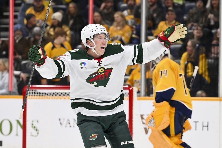 NHL: Minnesota Wild at Nashville Predators