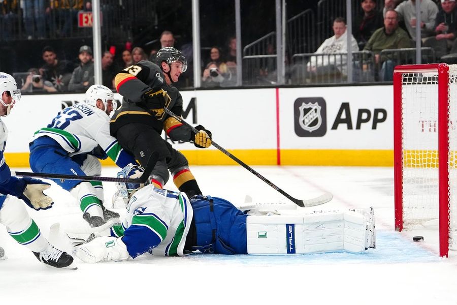 NHL: Vancouver Canucks at Vegas Golden Knights