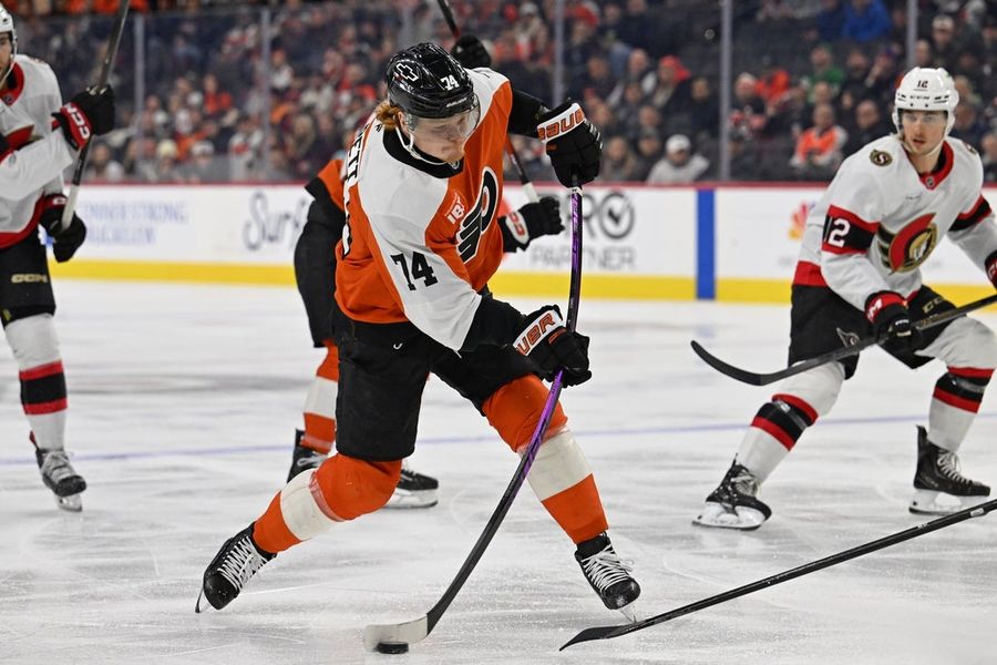 NHL: Ottawa Senators at Philadelphia Flyers