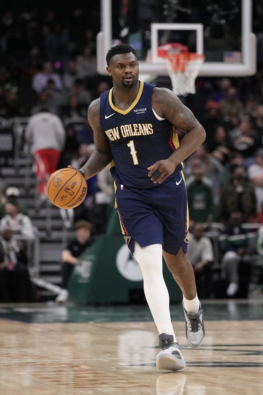 NBA: New Orleans Pelicans at Milwaukee Bucks