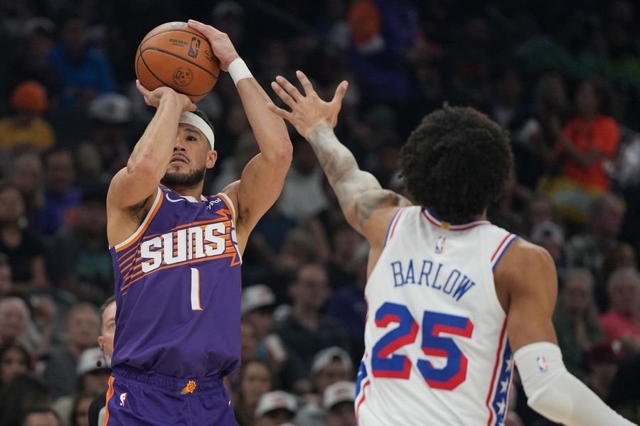 NBA: Philadelphia 76ers at Phoenix Suns