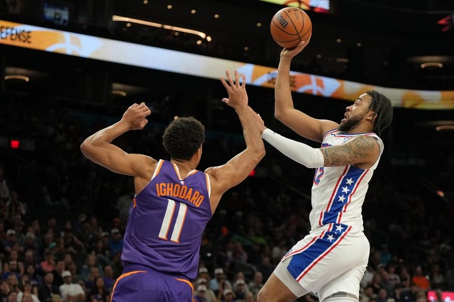 NBA: Philadelphia 76ers at Phoenix Suns