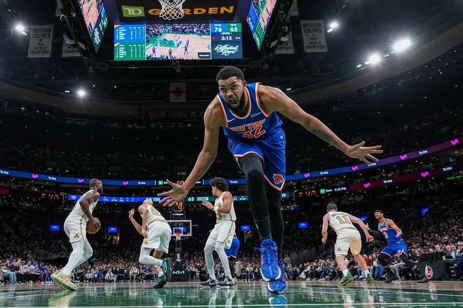 NBA: New York Knicks at Boston Celtics