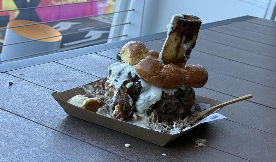 LX Burger at Super Bowl LX