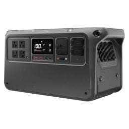 DJI Power 1000 V2 Portable Power Station, 1024Wh LFP Battery, Compact Size, 2600W Stable Output, 0-80% Recharge in 37 Mins, Electric Generator for Home, Camping, RVs, Off-Grid